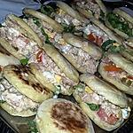 recette Batbout farci au thon