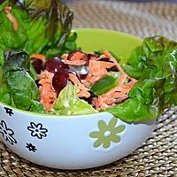 recette Salade carottes-raisins