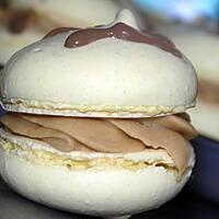 recette Macarons chocolat blanc speculoos