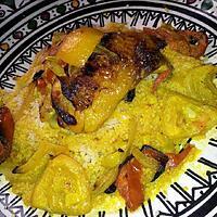 recette Tajine de poulet et citron confit