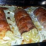 recette Roulé de pâtes au jambon