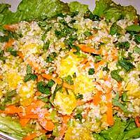 recette Salade d'oranges et de quinoa à la menthe