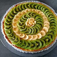 recette Tarte kiwi banane