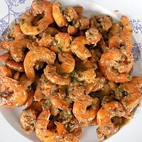 recette Poêlée de crevettes à la chicorée (compatible dukan)