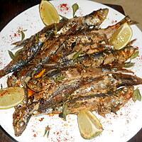 recette Sardines poelées a la myrte