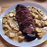 recette MAGRET DE CANARD SAUCE MADERE
