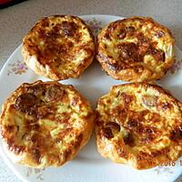 recette Tartelettes aux knackis