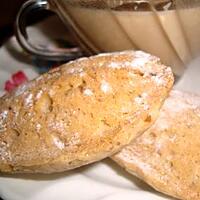 recette MADELEINE aux NOIX