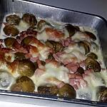 recette Gratin de choux de Bruxelles