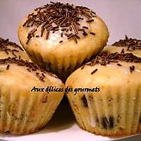 recette Muffins au babeurre et aux pépites de chocolat