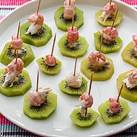 recette Kiwis aux langoustines