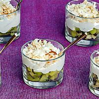 recette Verrine kiwi et crabe