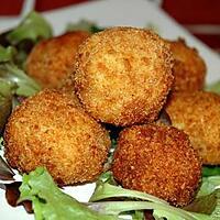 recette Croquettes de pommes de terre au bleu