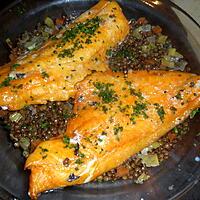 recette Filet de haddock aux lentilles vertes du puy