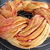 recette Kringel aux pralines roses