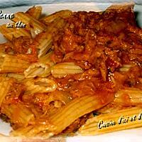 recette Penne au thon