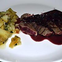 recette ENTRECOTE MARCHAND DE VIN