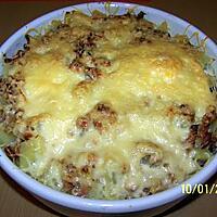 recette Gratin de choux rouge