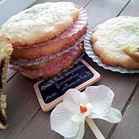 recette Biscuits sablé fait maison fourrés au coeur nutellaté