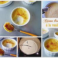 recette Crème brûlée