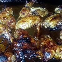 recette Ailes de poulet laquées