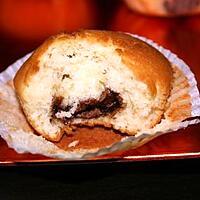 recette muffins au coeur nutella