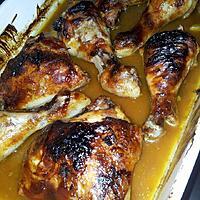 recette Poulet rôti sauce barbecue