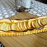 recette tarte aux deux pommes et a la confiture de figue maison