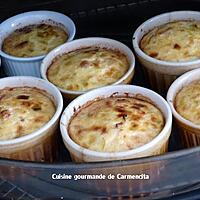 recette Petits flans de poireaux et noix de St Jacques