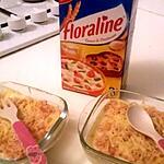 recette Gratin de Floraline jambon fromage