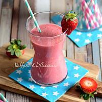 recette Milk-shake à la Fraise