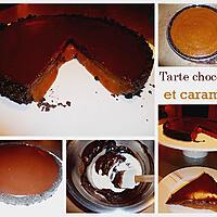 recette Tarte chocolat/caramel