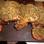 recette Carré d agneau en croute d herbes