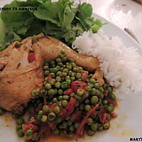 recette Carry de poulet