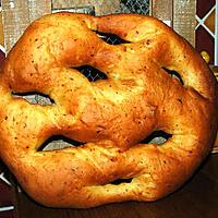 recette Fougasse aux fromages et herbes de Provence