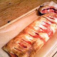 recette strudel pomme fraise