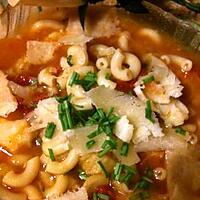 recette MINESTRONE  AU  POISSON