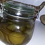 recette Concombres pour hamburgers ou sandwichs de Prisca
