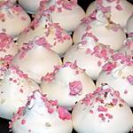 recette Meringues aux pralines roses