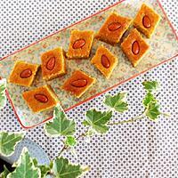 recette Namouras libanais à la fleur d'oranger