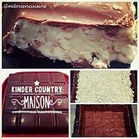 recette KINDER COUNTRY MAISON