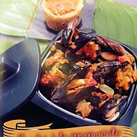 recette MOULES À LA PROVENÇALE