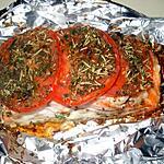 recette Saumon en papillote.....
