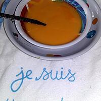 recette Velouté de carotte au lait de coco thermomix