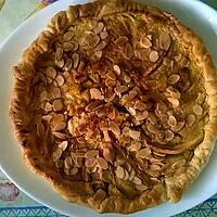 recette Tarte aux pommes amandine