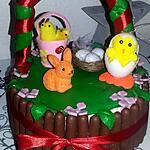 recette Gâteau panier de pâques