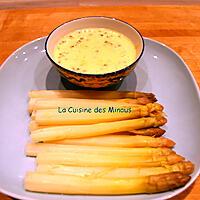 recette Asperges de la Halle d’Antan Crème citronnée à la ciboulette