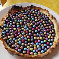 recette TARTE CHOCOLATEE AUX SMARTIES