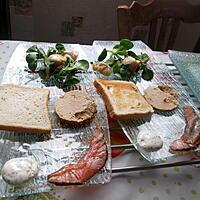 recette noix de saint   jacques  sur assiette de paques