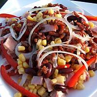 recette Salade  cajun